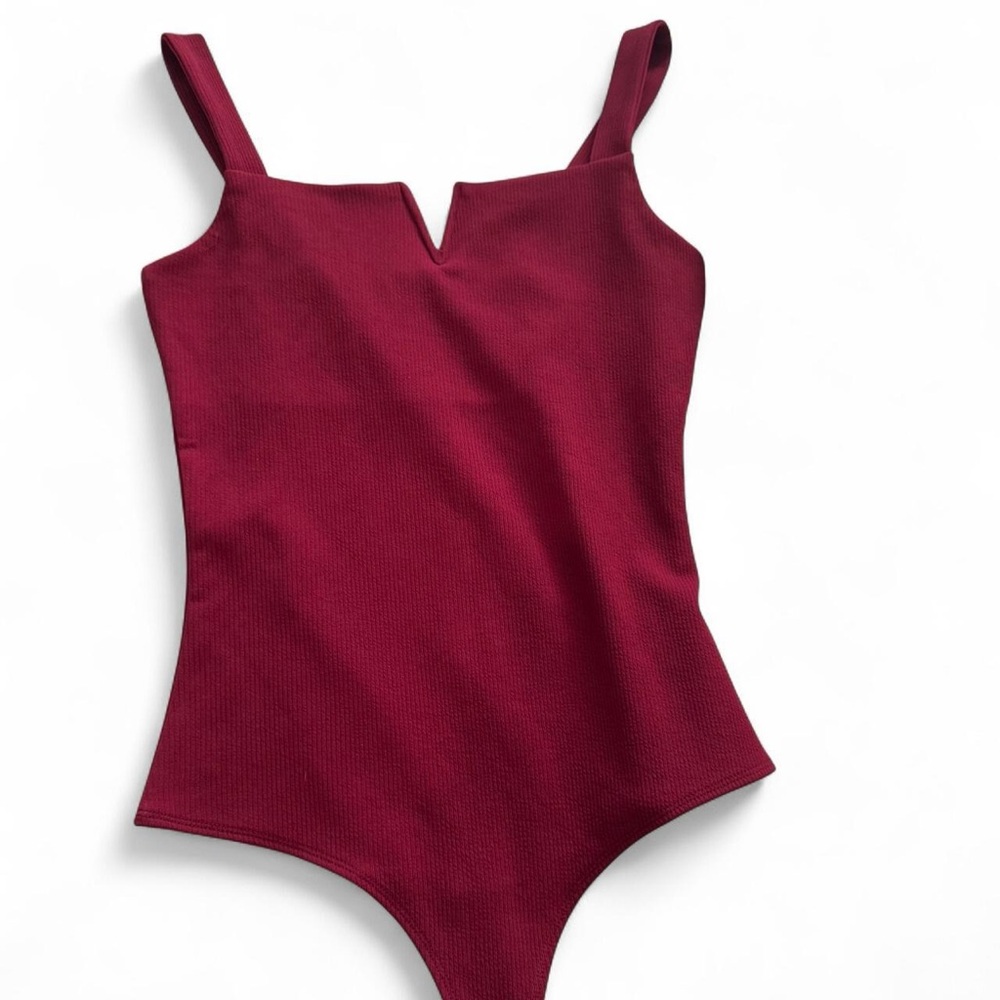 TCEC Burgundy Bodysuit